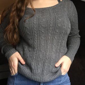 Grey American Eagle Sweater
